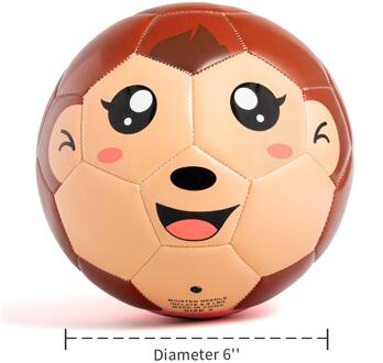Mini Zachte Voetbal Voetbal Maat 1.5 Voor Peuters Kind Kid 'S Of Speelgoed Indoor Outdoor Training Hand Greep Tpu HZ size 1.5