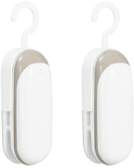Mini Zak Sealer, 2 In 1 Warmte Sealer En Cutter Met Haak, Draagbare Voedsel Sealer, handheld Bag Sealer Voor Keuken, Reizen