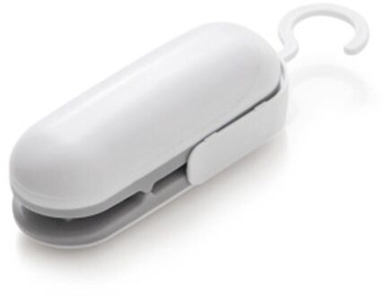 Mini Zak Sealer, Handheld 2 In 1 Warmte Sealer En Cutter Draagbare Tas Resealer, verse Voedsel Snack Bag Sealer (Grijs)