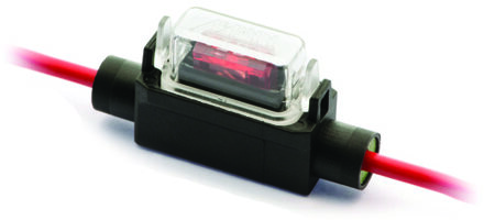 mini zekeringhouder met kapje 2,5 mm in blister 30379003p