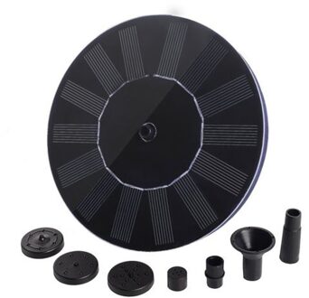 Mini Zonne-energie Fontein Fontein Zwembad Vijver Drijvende Voor Vogel Bad Patio Landschap Outdoor Tuin Decoratie #26