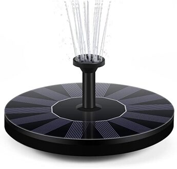 Mini Zonne-energie Fontein Garden Pool Vijver Zonnepaneel Drijvende Fontein Tuin Decoratie Fontein