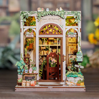 Miniature House - Green Life Bookshop LED Light (196 stukjes)