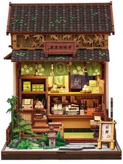 Miniature House Model Kit Kanmi-dokoro Kurihara 19 x 15 cm