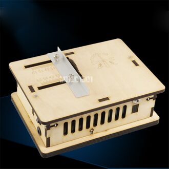 Miniatuur Handgemaakte Tafel Zag De Derde Generatie Van Houtbewerking Mini-Kettingzaag Snijmachine Mini Tafel Zagen 24V 5000 rpm 60T
