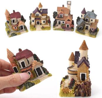 Miniatuur Huis Fairy Tuin Micro Landschap Home Decoratie Hars Ambachtelijke Decor