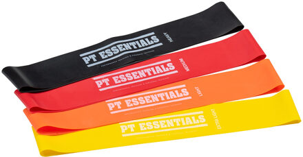 Minibands Weerstandsbanden Set 4 stuks