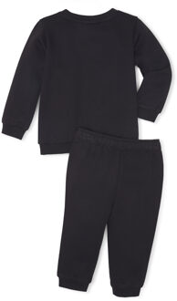 Minicats Essential Crew Joggingpak Junior zwart - wit - 80