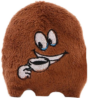 Minifeet anti-stress pluche speelgoed - maat One size Bruin