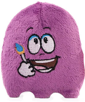 Minifeet anti-stress pluche speelgoed Paars - One size