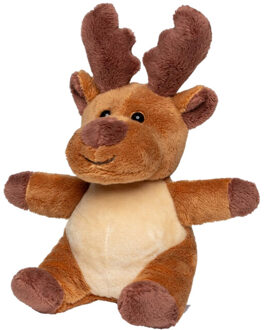 Minifeet oke eland pluche speelgoed Bruin - One size