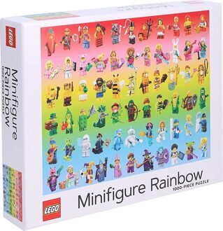 Minifigure Rainbow Puzzel (1000 stukjes)