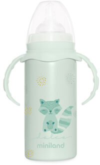 Miniland Thermos babyfles, thermobaby mint 240ml Turquoise - 125ml-250ml
