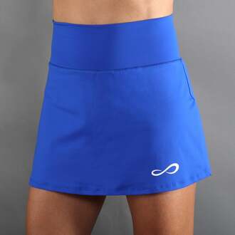 Minimal Rok Dames-blauw, wit - XS