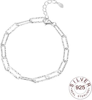 Minimalistische 925 Sterling Silver Love Heart Armbanden Voor Vrouwen Mode Vintage Handgemaakte Verjaardagsfeestje Sieraden 925 zilver 3
