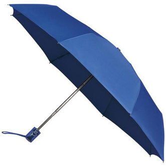 MiniMax paraplu miniMAX auto open en close 100 cm blauw