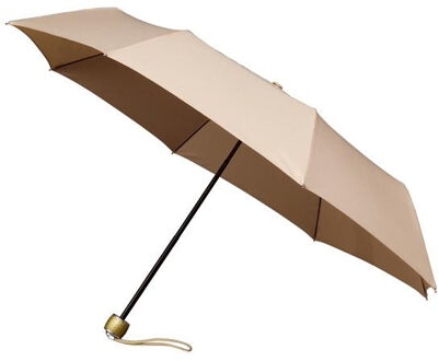 MiniMax paraplu windproof handopening 100 cm beige Bruin