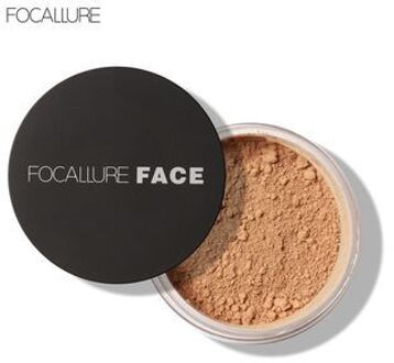 Minimizes Pores & Perfects Skin Long-lasting Loose Face Powder - 6 Colors #6 NUDE