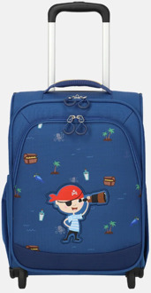 Minimover kinderkoffer S pirat Blauw - No Size