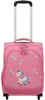Minimover kinderkoffer S unicorn Roze