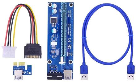 Mining Riser kaart PCI-E 1x naar 16x