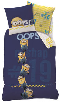 Minions Dekbedovertrek Minions Oops Blauw