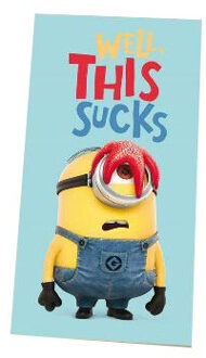 Minions: well, this sucks badlaken 70 x 140 cm