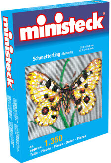 Ministeck Apollovlinder - 1350 Stukjes Multikleur