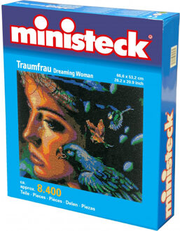 Ministeck Droomvrouw 8500 Stukjes Blauw
