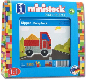 Ministeck kiepauto reisset - 300 stukjes Multikleur