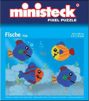 Ministeck Pixelpuzzel Vissen 750 Stukjes