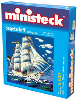 Ministeck Zeilschip Blauw