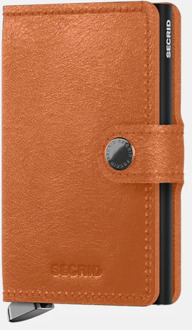 Miniwallet pasjeshouder basco cognac Bruin