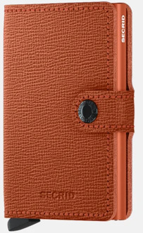 Miniwallet pasjeshouder crisple pumpkin Oranje