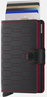 Miniwallet pasjeshouder Fuel Black-Red Zwart multi