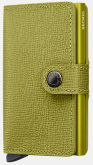 Miniwallet pasjeshouder lime Groen - No Size