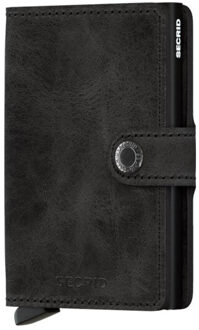 Miniwallet Portemonnee Zwart