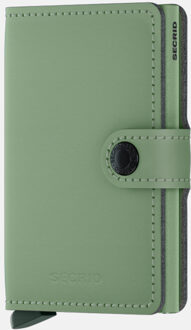 Miniwallet Yard pasjeshouder powder pistachio Groen