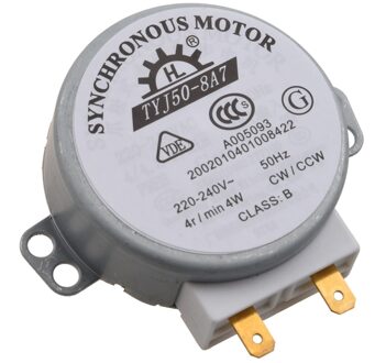 Miniwave Oven Turntable Synchrone Motor 4W Ac 220-240V 4 Rpm Cw/Ccw