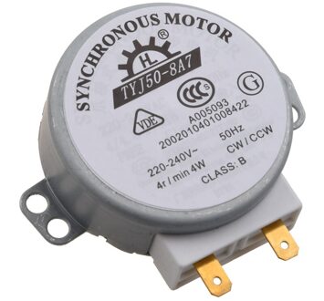 Miniwave Oven Turntable Synchrone Motor 4W Ac 220-240V 4 Rpm Cw/Ccw