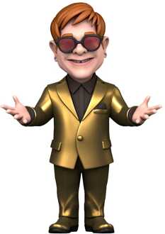 Minix Elton John Minix Figure Elton John new 12 cm