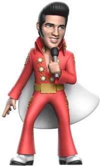 Minix Elvis Presley Minix Figure Elvis Red Suit 12 cm