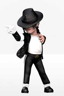 Minix Michael Jackson Minix Figure Billie Jean 12 cm