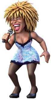 Minix Tina Turner Minix Figure Tina Turner 12 cm