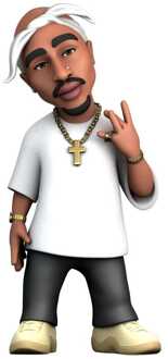 Minix Tupac Comics Minix Figure Tupac Shakur 12 cm