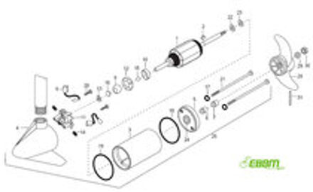 Minn Kota Pakkingenset Endura 30, 34, 36 en 40