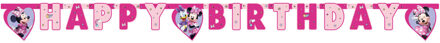 Minnie Mouse Junior Happy Birthday Letterslinger (2m) Multikleur - Print
