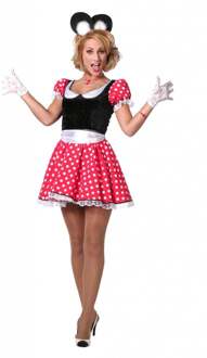 Minnie Mouse jurkje dame Maat 34