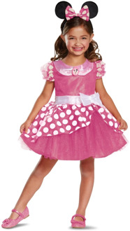 Minnie Mouse Kostuum Deluxe Kind Roze
