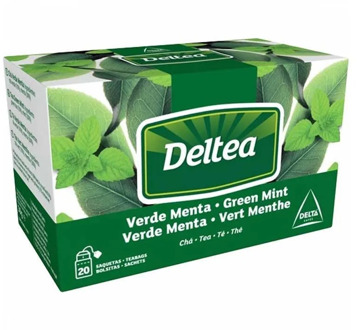 Mint Green Tea 20 individual Deltea bags
